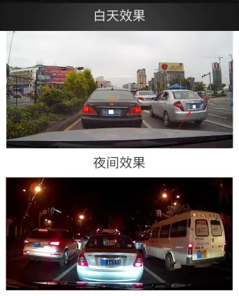 1080P Dual Lens Driving Recorder GT800 Dash Cam
