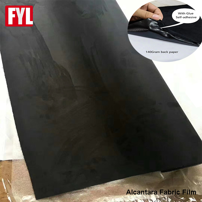 Luxury Self-adhesive Alcantara Suede fabric film