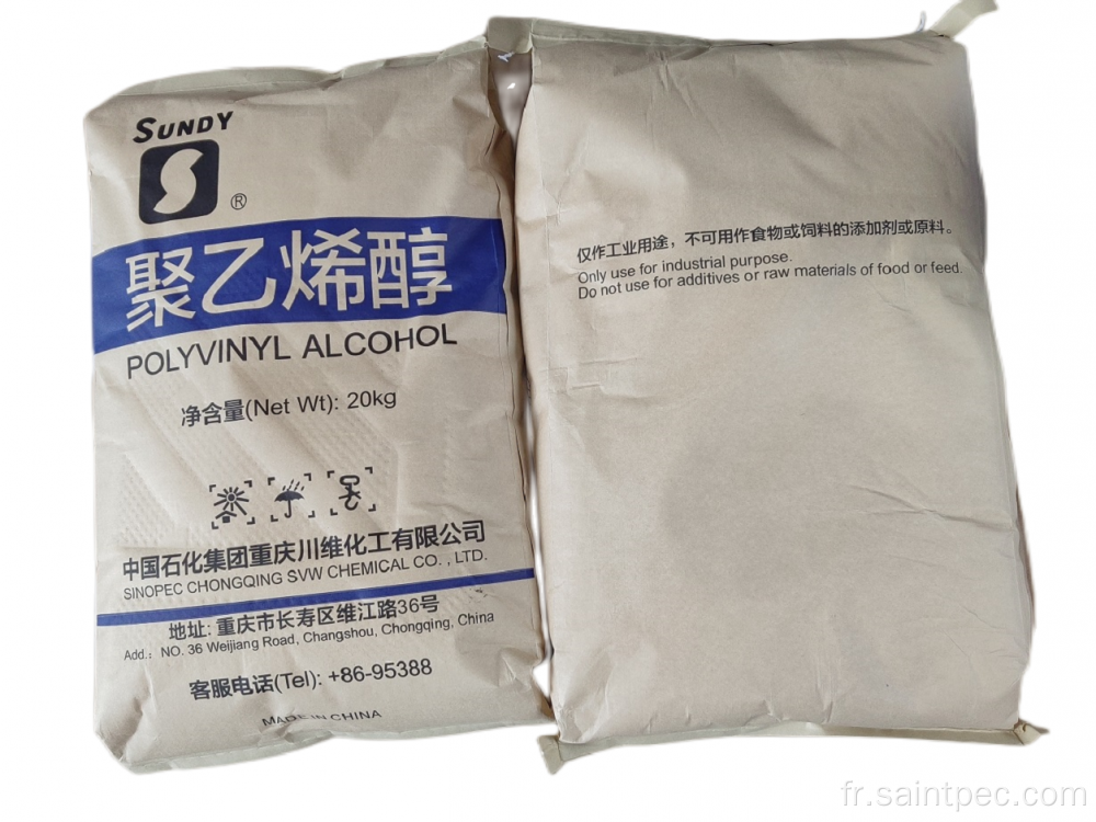 Sinopec PVA 088-20, alcool polyvinylique Sinopec 088-20