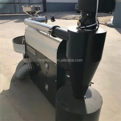 Automatic Coffee Bean and Cocoa Bean Roaster Machine - Commercial Coffee Bean Making Plant
