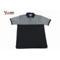 Polo flameado YD para hombre con tapeta normal