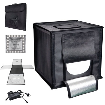 محمول قابلة للطي استوديو LED LED تصوير Cube Light Box - 40 سم