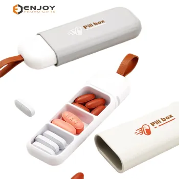 Wholesale Custom Creative Home Portable Dispenser Pill Box with Medicine Storage Box