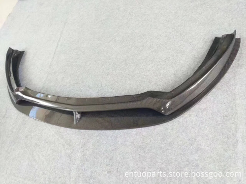 Front Lip Spoiler - Carbon Fiber Head Bumper for Ford Mustang Coupe 2015-2017 AC Style