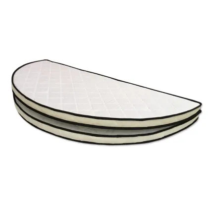 Round Shape Queen King Size Cheap Tatami Fold Hotel Mattress