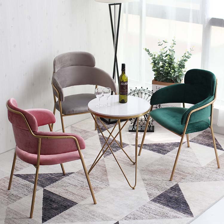 Modern Bar Chair Vintage Restaurant Chair para sa Dining Room