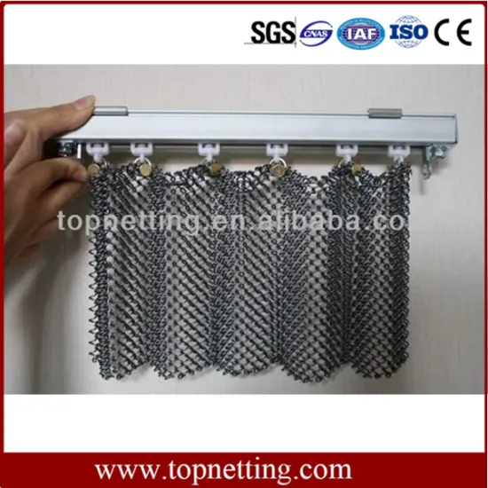 Aluminum Chain Link Mesh Curtain