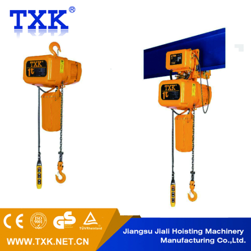 Lifting Tools,500kg Motorized Electric Chain Hoist Manufacturer With Ce