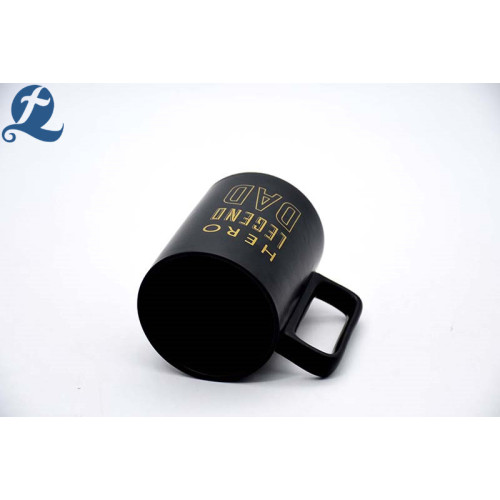 Tazza da caffè in ceramica smaltata opaca con motivo personalizzato all&#39;ingrosso