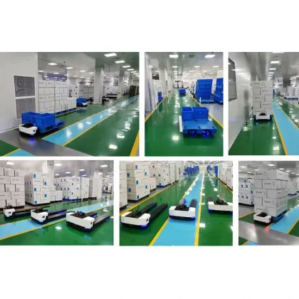 1.0 Tons Autonomous Navigation AGV Pallet Truck AGV Automatic Transport Robot