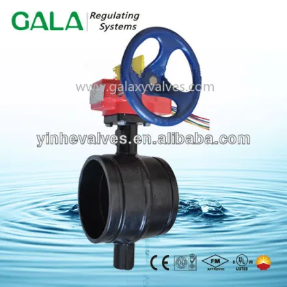 grooved butterfly valves