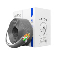 100% Fluke pasó 305 m Cable de LAN Cat5e UTP Cable de red interiores/ exteriores CAT5E LAN