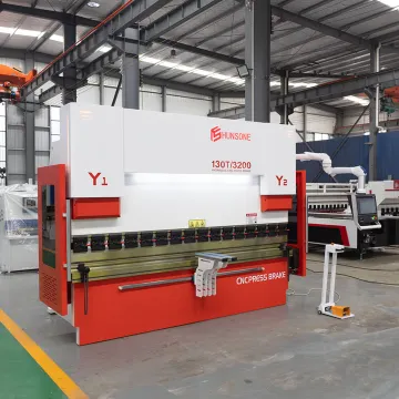 HUNSONE 4+1 Axes CNC Hydraulic Press Brake for Metal Sheet Steel Bending