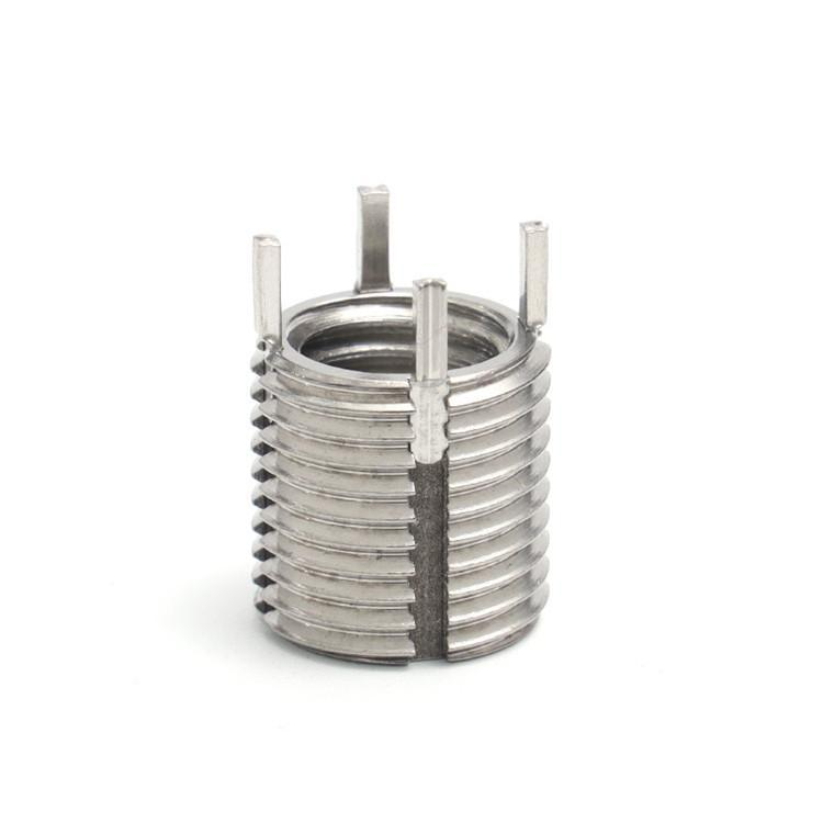 316 Stainless Steel M2.5 M20 Fasteners Micro Large Key Locking Threaded Inserts for Secure Fastening