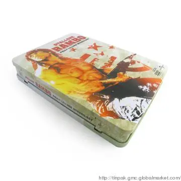 DVD tins with hinge