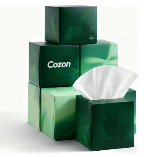 Спеціальний логотип Soft Strong Cube Boxs Серветки для обличчя