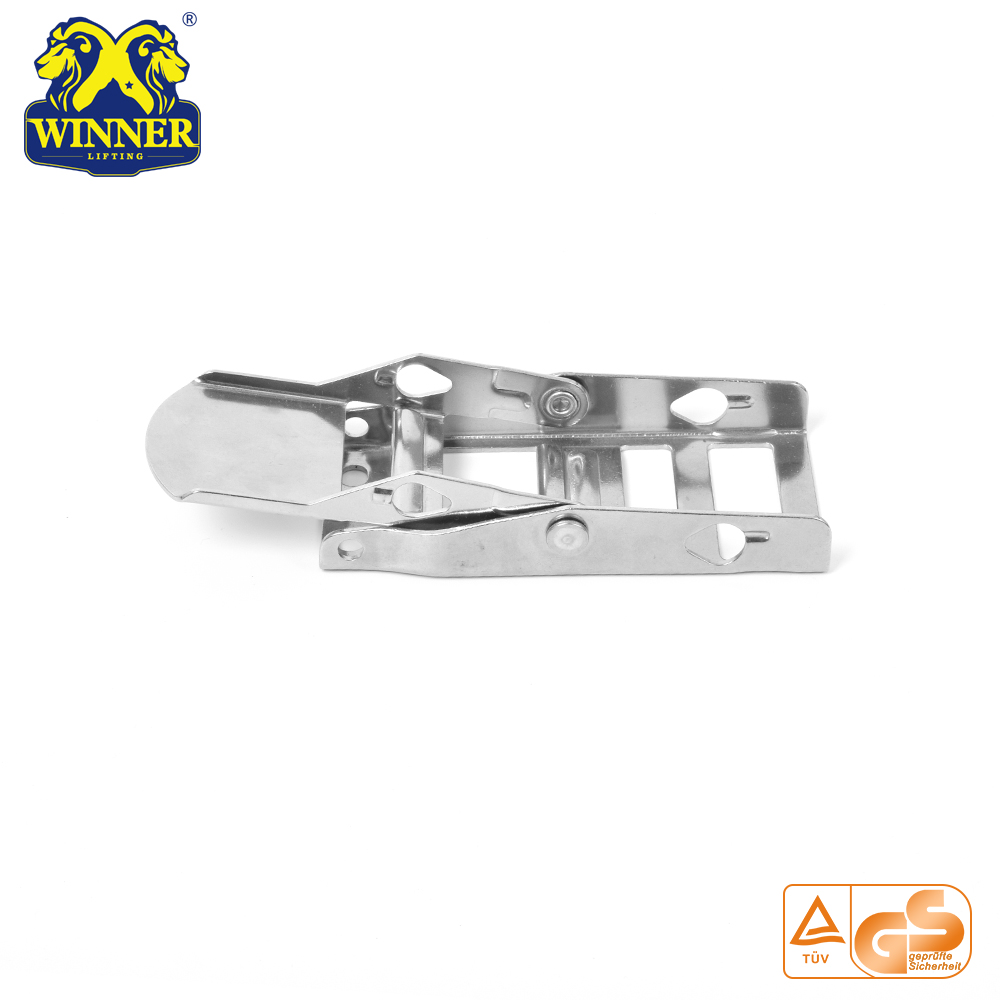 High Quality 800KG 2 Inch White Zinc Steel Overcenter Buckle