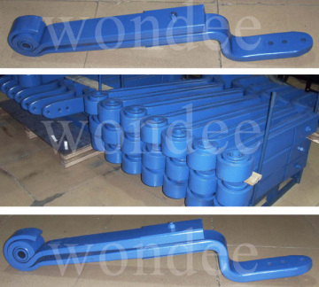 WONDEE BPW Type Parabolic Z Type Leaf Spring for Sale