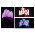 Full Color Led Mesh Media Facade