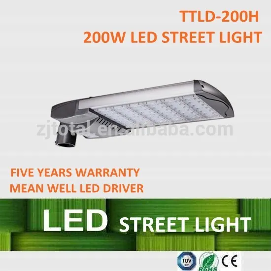 Hangzhou factory, modular designed, IP66, LED street light 200w, solar street light