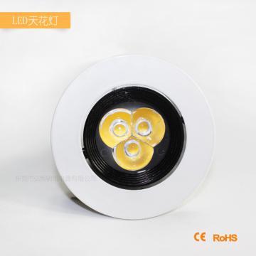 3*1W Small Dimmable High Brightness Ceiling Fixture with CE&Rohs