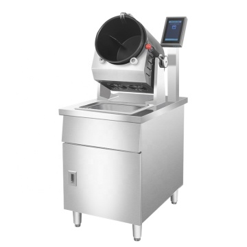 Smart Kitchen Table Cooker: A Comprehensive Electric Stir Fry Robot with Non-Stick Surface and Touchscreen Automation