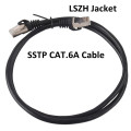 LSZH CAT6A SSTP 네트워크 패치 케이블