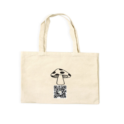 OEM Custom Plain White Cotton Canvas Tote Bag With Logo