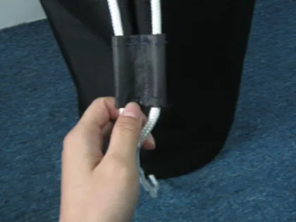 600 D oxford strong canvas gym drawstring bag