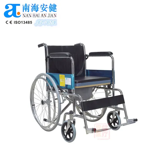 AJ-702A Export Wheelchair with Convenient Commode