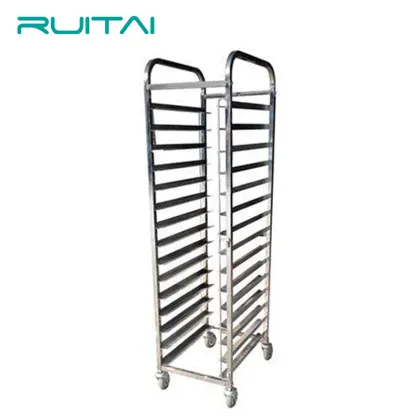 Best Selling Bakery Display Bread Baking Pan Trolley Rack