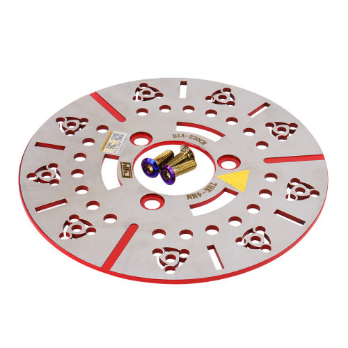 Motorcycle Brake Disc Brake Rotor 220mm-58mm-70mm Laser Cutting For Niu N1 N1s Monkey Bike Chinese Electric Scooter Yamaha