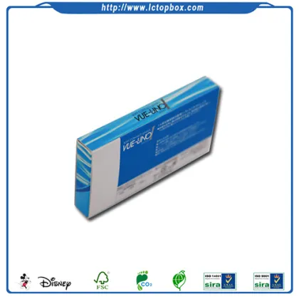 Recylcable health care medicine color box