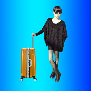 OEM wheeled suitcase maleta bag luggage for north American brand, China Brand Customize Factory