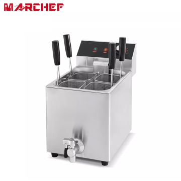 CE Professional Electric Pasta Cooker - 4 Baskets Commercial Noodle Boiler