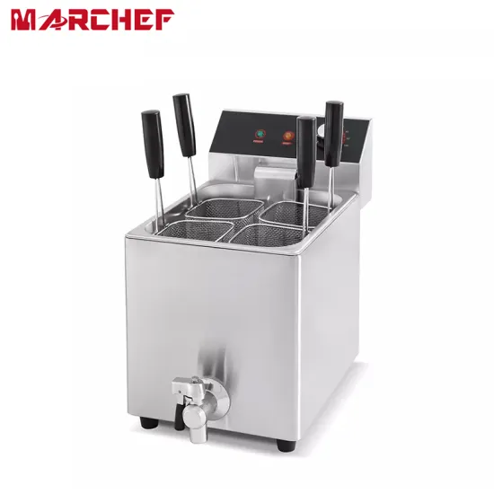 CE Professional Electric Pasta Cooker - 4 Baskets Commercial Noodle Boiler