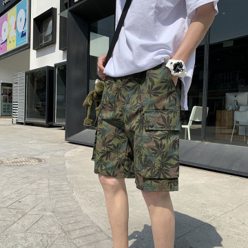 Short de plage camouflage homme