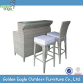 Bagong Kumportable na Rattan bar counter table