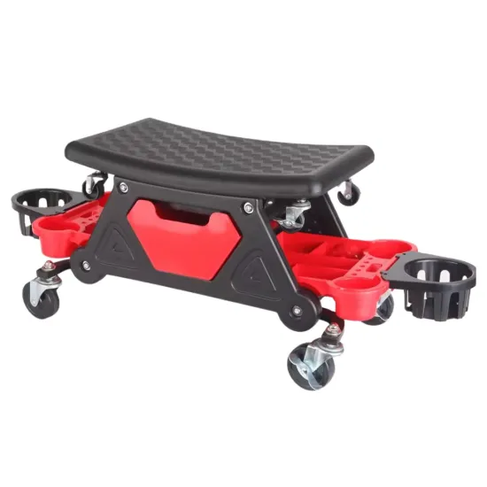 OGAS OEM Rolling Car Wash Stool with Bucket Dolly for Waxing and Polishing