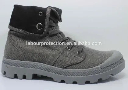 Canvas Military Boots