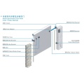 PU Foam Aluminum Alloy Rigid Fast Garage Door