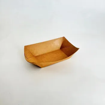 10oz Kraft paper boat tray