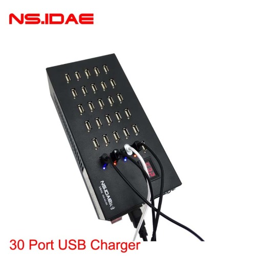 30 puertos USB USB Smart Fast Charger