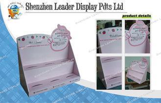 Two Layers Corrugated Paper Counter Birthday Cake Display B