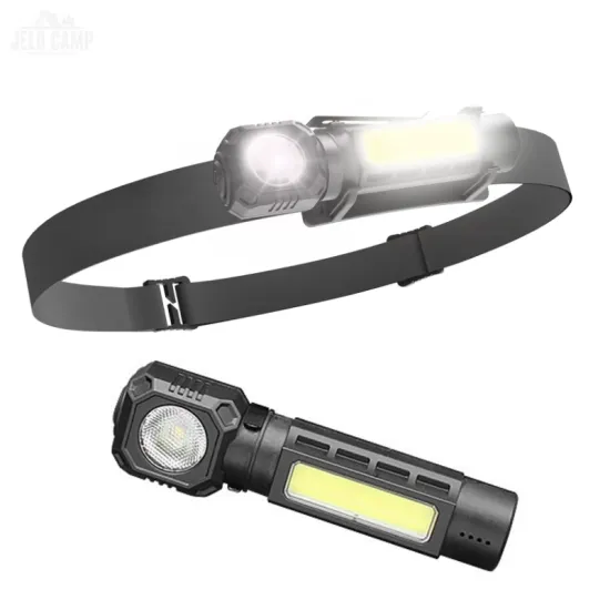 USB Rechargeable LED Headlamp for Safety & Comfort During Camping and Survival