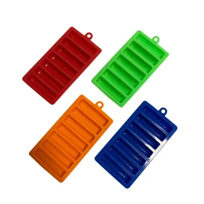 Customizable Silicone Ice Grid for Refrigerators - 7 Cube Design