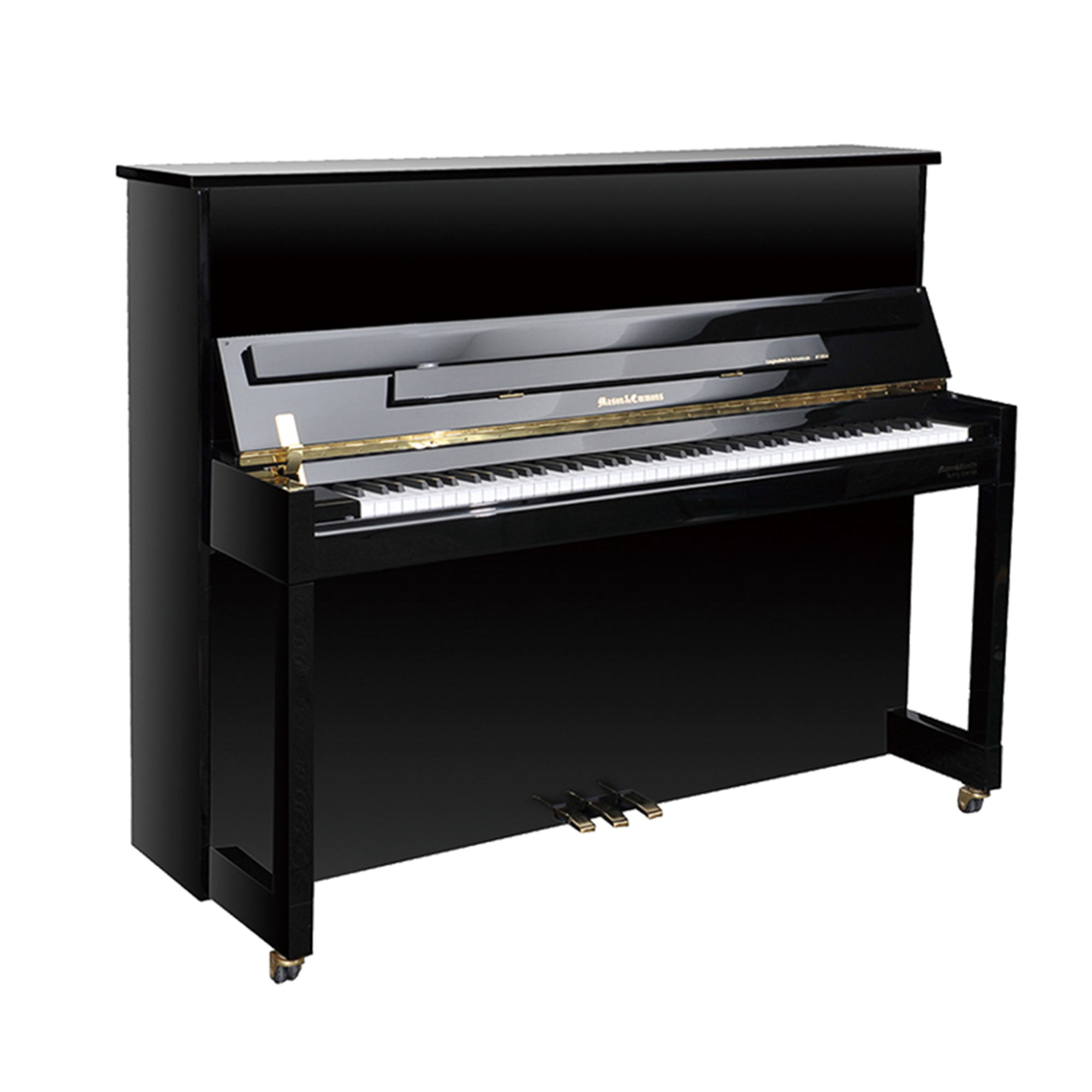 HENRY Hamlin m-122 Piano atright Piano Black Home 122CM