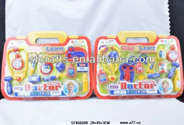 kids plastic mini doctor game play set toys