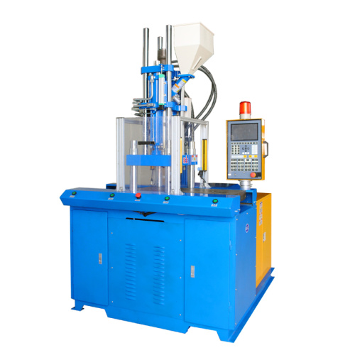 Servo double sliding vertical injection molding machine