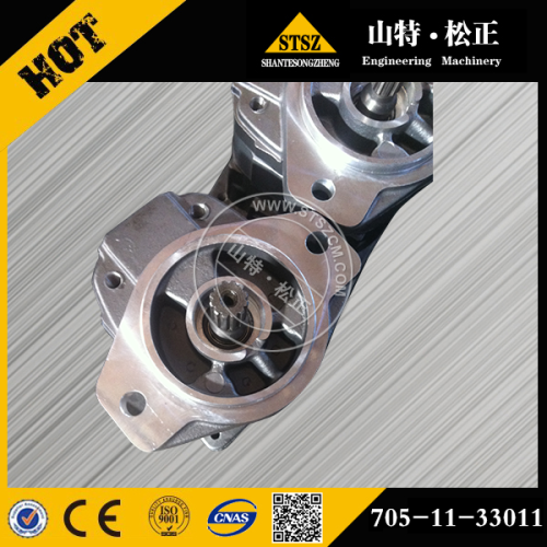 Komatsu parçaları GD605A-3 greyder parçaları pompa assy 705-11-33011